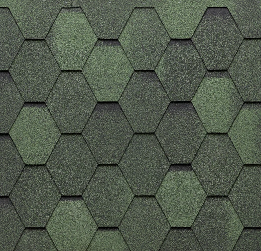 Telha Shingle Premium Mosaik — cor 479 Marine Green
