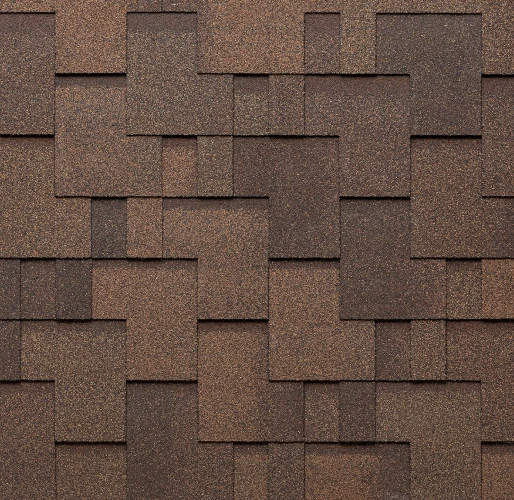 Telha Shingle Premium Gothik — cor 522 Wood