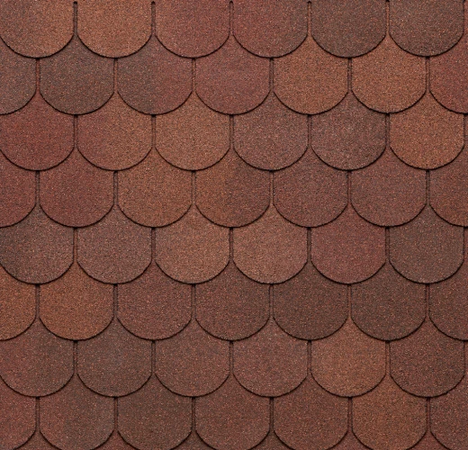 Telha Shingle Top Shingle Traditional — cor 506 Terracotta