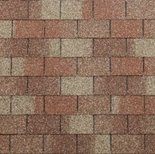 Telha Shingle Top Shingle Rectangular — cor 004 Europe Red
