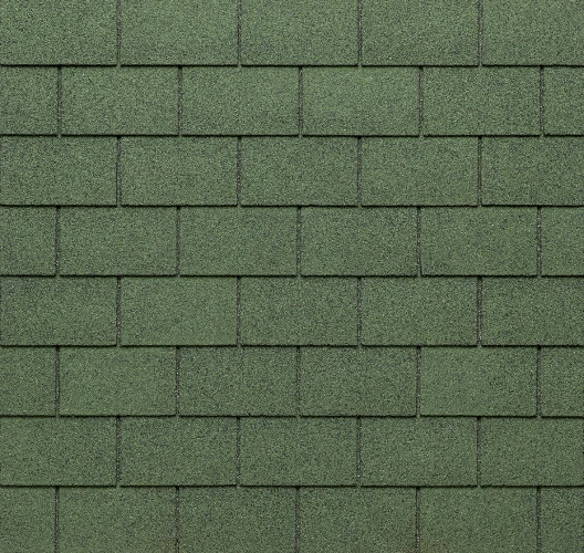 Telha Shingle UNICA Rectangular — cor 070 2 Tone Green