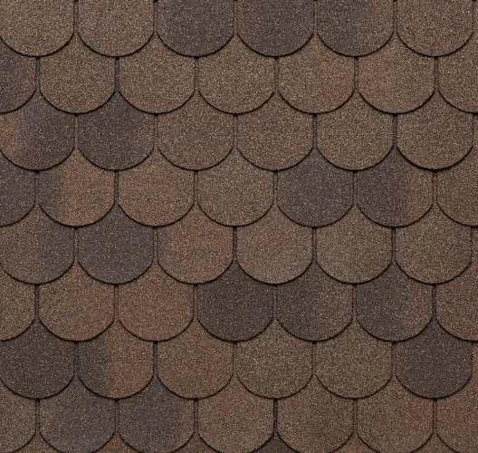 Telha Shingle Top Shingle Traditional — cor 535 Shaded Brown