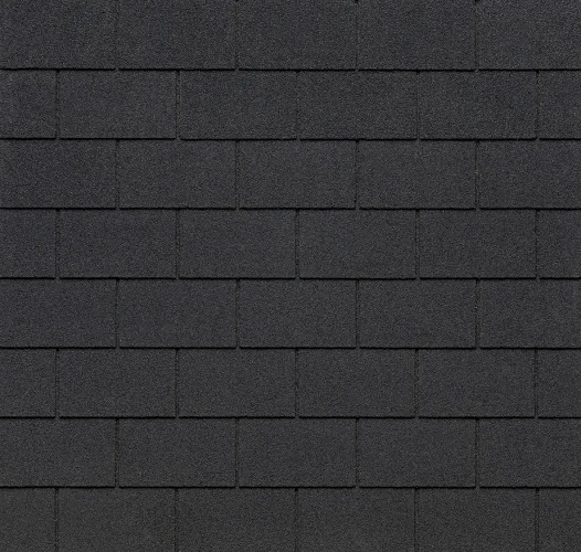Telha Shingle UNICA Rectangular — cor 060 Black